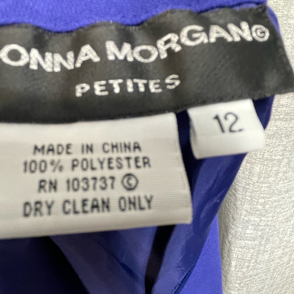 Donna Morgan Petites Purple Long Skirt | Size 12P - Picture 2 of 6